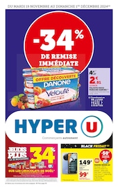 Prospectus Hyper U à Manosque, "Hyper U", 40 pages de promos valables du 19/11/2024 au 01/12/2024