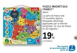 Puzzle magnétique france - Janod à 19,90 € dans le catalogue E.Leclerc