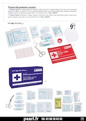 Promos Trousse dans le catalogue "Sécurité" de PEARL à la page 122