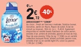 Adoucissant - LENOR en promo chez E.Leclerc Nantes à 2,72 €