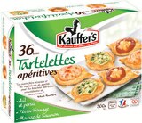 36 Tartelettes Apéritives Surgelées - Kauffer's - Intermarché Hyper 36 Tartelettes Apéritives Surgelées - Kauffer's à 5,24 € dans le catalogue Intermarché Hyper