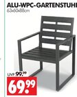 ALU-WPC-GARTENSTUHL im Angebot bei Wreesmann in Brandenburg ALU-WPC-GARTENSTUHL Angebote bei Wreesmann Brandenburg für 69,99 €