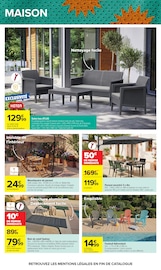 Promos Chaise Longue dans le catalogue "LE MOIS DES SUPPORTERS" de Carrefour Chaise Longue en promo dans le catalogue Carrefour à la page 87