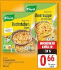 Suppenliebe Buchstaben Suppe von Knorr im aktuellen E center Prospekt