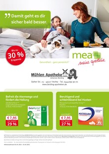 mea - meine apotheke Prospekt für Lohne (Oldenburg) mit 4 Seiten mea - meine apotheke Prospekt für Lohne (Oldenburg): Unsere Januar-Angebote, 4 Seiten, 01.01.2022 - 31.01.2022