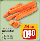 Speisemöhren im aktuellen REWE Prospekt