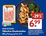 Hähnchen-Geschnetzeltes von Meine Metzgerei im aktuellen ALDI SÜD Prospekt für 6,99 €