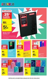 Agenda en promo dans le catalogue Carrefour à la page 8