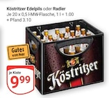 Edelpils Angebote von Köstritzer bei GLOBUS Gera für 9,99 €