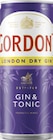 Gin & Tonic/Pink & Tonic Angebote von Gordons bei Metro Bottrop für 2,49 €