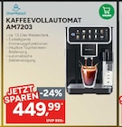 Aktuelle Kaffeevollautomat Angebote bei Marktkauf in Fürth Aktuelles KAFFEEVOLLAUTOMAT AM7203 Angebot bei Marktkauf in Fürth ab 449,99 €