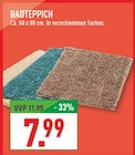 Badteppich für 7,99 € bei Marktkauf im Angebot Badteppich im aktuellen Marktkauf Prospekt