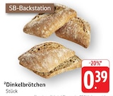 Dinkelbrötchen Angebote bei E center Waiblingen für 0,39 €