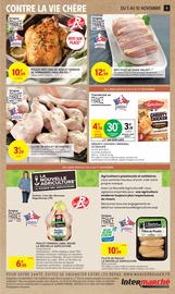 Poulet Angebote im Prospekt "-60% DE REMISE IMMÉDIATE SUR LE 2ÈME SUR UNE SÉLECTION DE PRODUITS" von Intermarché auf Seite 9