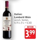 Wein Angebote von Lamberti bei E center Bruchsal für 3,99 €