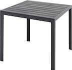 Hochwertiger Alu-Gartentisch Upsala bei Wreesmann im Prospekt "" für 69,99 €