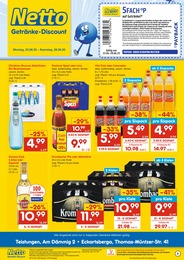 Netto Marken-Discount Prospekt für Bad Sulza: "DER ORT, AN DEM DU IMMER AUSGEZEICHNETE PREISE FINDEST.", 2 Seiten, 23.06.2025 - 28.06.2025