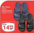 Victory Herren-Badepantoletten Angebote von Nike bei GLOBUS Leipzig für 14,99 €