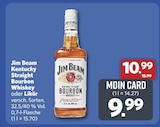 Kentucky Straight Bourbon Whiskey Angebote von Jim Beam bei combi Lippstadt für 9,99 €