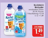 Weichspüler im Angebot bei Marktkauf in Leipzig Weichspüler Angebote von Kuschelweich bei Marktkauf Leipzig für 1,49 €