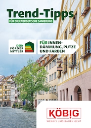 Köbig Baustoffe Prospekt für Mainz: "Trend-Tipps FÜR DIE ENERGETISCHE SANIERUNG", 13 Seiten, 01.11.2024 - 10.11.2024