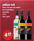 Shiraz oder Moscato oder Merlot Angebote von yellow tail bei Getränke Hoffmann Bergisch Gladbach für 4,49 €