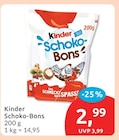 Schoko-Bons Angebote von Kinder bei budni Hamburg für 2,99 €