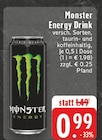 EDEKA - Energy Drink Angebot im Prospekt Energy Drink bei EDEKA im Prospekt "" für 0,99 €