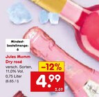 Dry rosé von Jules Mumm im aktuellen Netto Marken-Discount Prospekt für 4,99 €