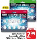 Aktuelles Knopfzelle Lithium CR2025 Angebot bei E center in Reutlingen ab 2,99 €
