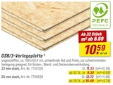 Aktuelles OSB/3-Verlegeplatte Angebot bei toom Baumarkt in Bremen ab 9,30 €