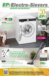 EP: Prospekt für Rheine mit 8 Seiten EP: Prospekt für Rheine: "EP: Electro-Sievers. Einfach persönlicher.", 8 Seiten, 02.10.2023 - 14.10.2023
