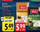 Aktuelle Melitta Angebote bei EDEKA in Mönchengladbach Aktuelles Harmonie Mild Angebot bei EDEKA in Mönchengladbach ab 5,49 €