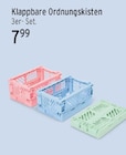 Klappbare Ordnungskisten im aktuellen E center Prospekt