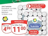 Aktuelle Kerzen Angebote bei GLOBUS in Saarbrücken Aktuelles Teelichte Angebot bei GLOBUS in Saarbrücken ab 4,99 €