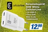 Reiseladegerät 30W White Angebote von CellularLine bei expert Borken für 12,99 €