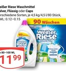 Pulver im Angebot bei GLOBUS in Bochum Pulver Angebote von Weißer Riese bei GLOBUS Bochum für 11,99 €