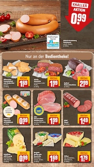 Wurst im aktuellen REWE Prospekt (Karlsruhe) Wurst im REWE Prospekt "Dein Markt" mit 22 Seiten (Karlsruhe)