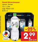 Mineralwasser bei Netto Marken-Discount im Prospekt "" für 2,99 €