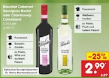 Cabernet Sauvignon Merlot oder Chardonnay Colombard von Blanchet im aktuellen Netto Marken-Discount Prospekt