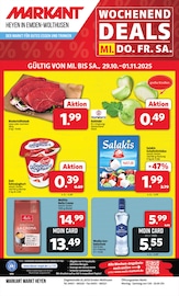 Ähnliche Angebote wie Rumpsteak im Prospekt "DER MARKT FÜR GUTES ESSEN UND TRINKEN" auf Seite 16 von Markant Nordwest in Emden