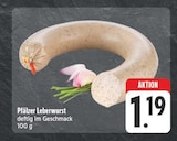 Pfälzer Leberwurst Angebote bei E center Erlangen für 1,19 €