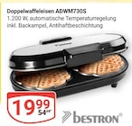Aktuelle Waffeleisen Angebote bei GLOBUS in Wiesbaden Aktuelles Doppelwaffeleisen ADWM730S Angebot bei GLOBUS in Wiesbaden ab 19,99 €