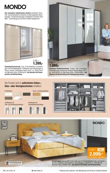 Kleiderschrank im Opti-Wohnwelt Prospekt "Topmarken zu Highlightpreisen" mit 24 Seiten (Bremerhaven)