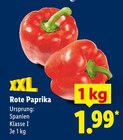 Aktuelles Rote Paprika Angebot bei Lidl in Neuss ab 1,99 €