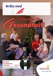 Aktueller Sanitätshaus Orthomed GmbH Sanitätshaus Prospekt in Hofheim und Umgebung, "Schenken Sie Gesundheit!" mit 6 Seiten, 13.11.2024 - 31.01.2025