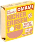 Kichererbsen Tofu im Angebot bei REWE in Gießen Kichererbsen Tofu Angebote von Omami bei REWE Gießen für 1,69 €