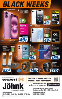 Smartphone im expert Prospekt "Top Angebote" mit 8 Seiten (Kiel)