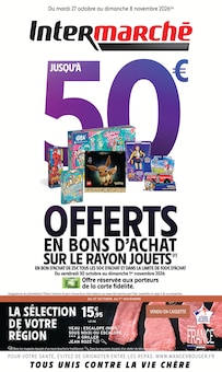 Catalogue Intermarché Super à Buzet-sur-Tarn cette semaine, valable du 27/10/2026 au 08/11/2026 Prospectus Intermarché Super à Buzet-sur-Tarn, "Intermarché", 40 pages de promos valables du 27/10/2026 au 08/11/2026