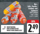 Bierwurst Angebote bei EDEKA Würzburg für 2,49 €